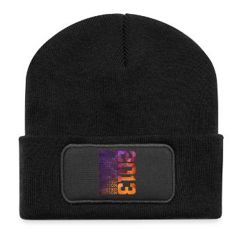 13 YEARS LIMITED EDITION 2013 13TH BIRTHDAY - Recycled Patch Beanie - black - Front