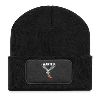 Gesucht Möwe Eiscreme Abenteuer - Beanie recyclé à patch - noir - Devant