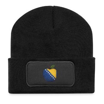 Bosnia - Recycled Patch Beanie - black - Front