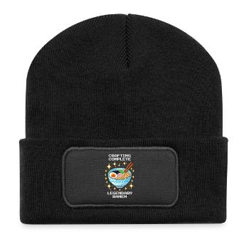 Crafting Done: Legendary Ramen - Recycled Patch Beanie - black - Front