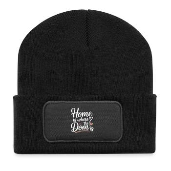 Cologne Home est là où le Dom est Cologne Carnaval Cologne - Beanie recyclé à patch - noir - Devant
