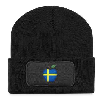 Sweden - Recycled Patch Beanie - black - Front