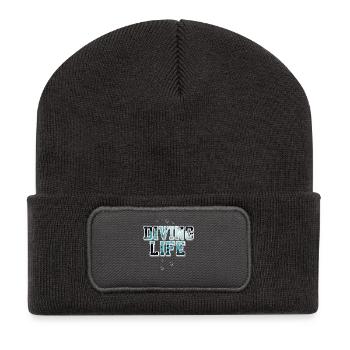 Tauchen Taucher - Recycelte Patch Beanie - Dunkelgrau - Vorne