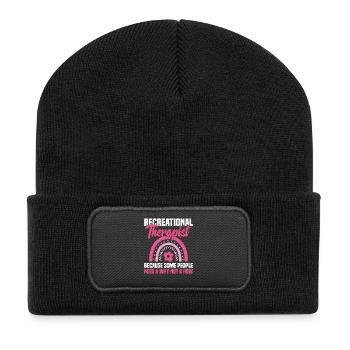  Rec Therapy Must Haves RT Month Recreational - Recycled Patch Beanie - black - Front