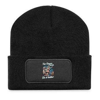 Tap Dance Tap Dancer - Recycled Patch Beanie - black - Front