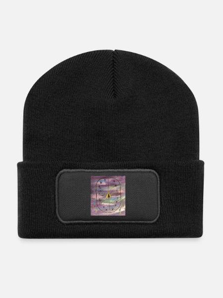 Tambour de cérémonie - Beanie recyclé à patch - noir