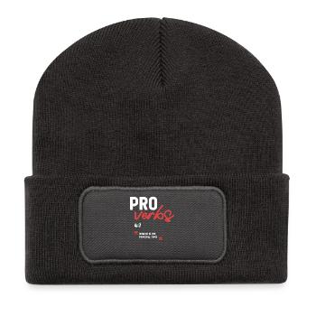La sagesse est la chose principale Proverbes 4:7 Bible - Beanie recyclé à patch - charbon - Devant