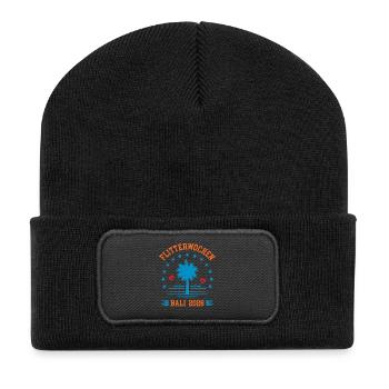 Lune de miel Bali 2026 Lune de miel Indonésie - Beanie recyclé à patch - noir - Devant