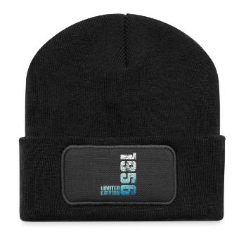 70. Geburtstag Mann Frau 70 Jahre 1956 Geschenk - Recycelte Patch Beanie - Schwarz - Vorne