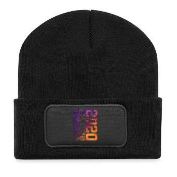 LIMITED EDITION 2020 BASKETBALL 6. GEBURTSTAG - Recycelte Patch Beanie - Schwarz - Vorne