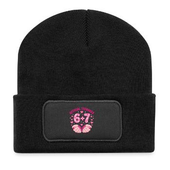 13e anniversaire officiel de Teenager 67 Hearts - Beanie recyclé à patch - noir - Devant