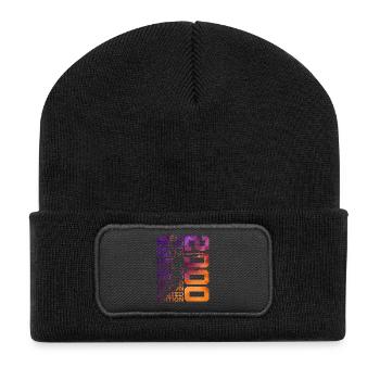 LIMITED EDITION 2000 BASKETBALL 26TH BIRTHDAY - Recycled Patch Beanie - black - Front