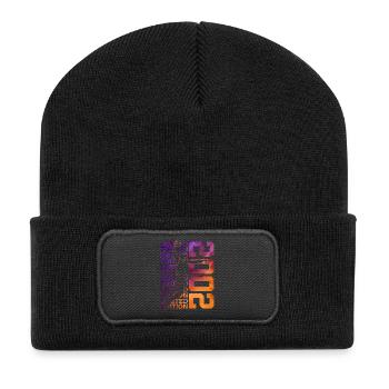 LIMITED EDITION 2002 BASKETBALL 24TH BIRTHDAY - Recycled Patch Beanie - black - Front