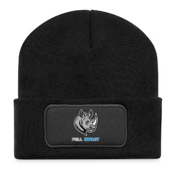 Nashorn-BJJ-Workout - Recycelte Patch Beanie - Schwarz - Vorne