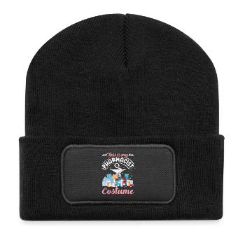 This Is My Apothecary Costume Pharmacy Tech - Recycled Patch Beanie - black - Front