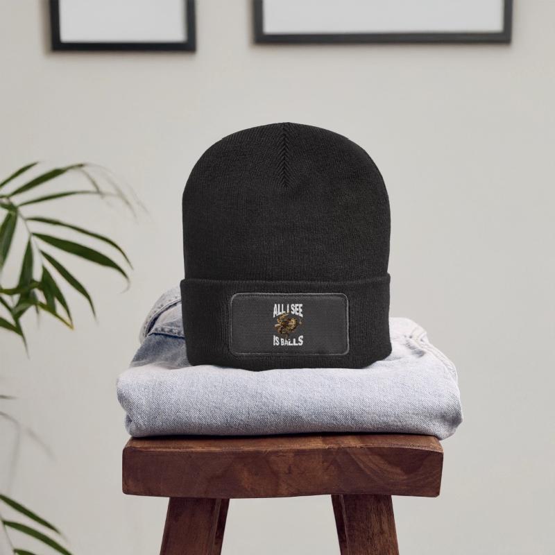 King Python Snakes Lover Terrarium Python Recycled Patch Beanie