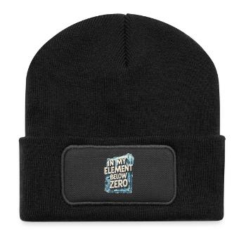 Eisangeln In My Element - Recycled Patch Beanie - black - Front