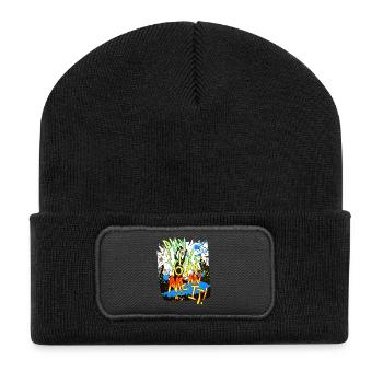 Légende du basket-ball urbain - Jouez comme si vous le pensaiez - Beanie recyclé à patch - noir - Devant