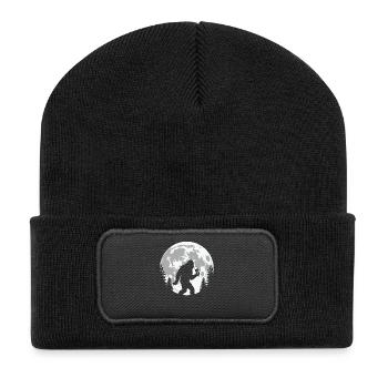 Bigfoot Glace Lune - Beanie recyclé à patch - noir - Devant