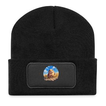 Lemmings Lemming - Recycled Patch Beanie - black - Front