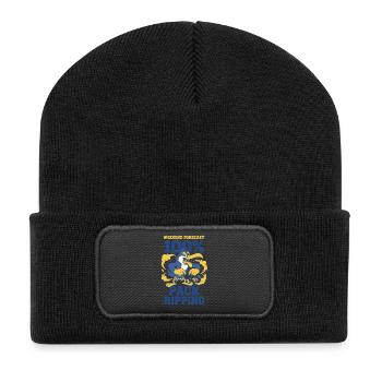 Collectionneur de cartes de prévisions du week-end pour le pack - Beanie recyclé à patch - noir - Devant