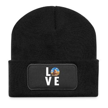 Lemmings Lemming - Recycled Patch Beanie - black - Front