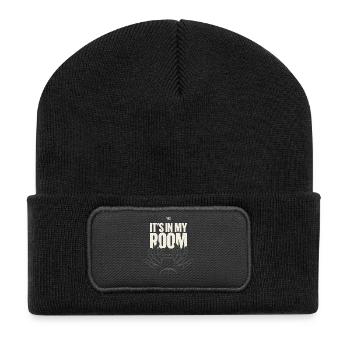Tarantel Tarantel Halter Spinnenbesitzer - Recycelte Patch Beanie - Schwarz - Vorne
