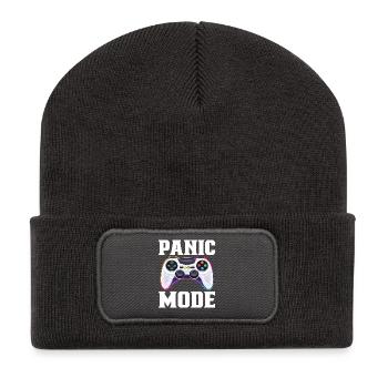 Gamer Gaming Contrôleurs de Jeux Jeux Gaming - Beanie recyclé à patch - charbon - Devant
