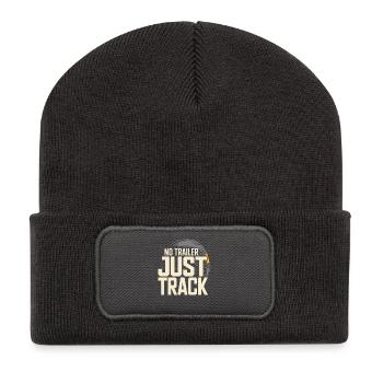 Autocross de piste de la Journée de la Piste Poussière de Frein HPDE - Beanie recyclé à patch - charbon - Devant