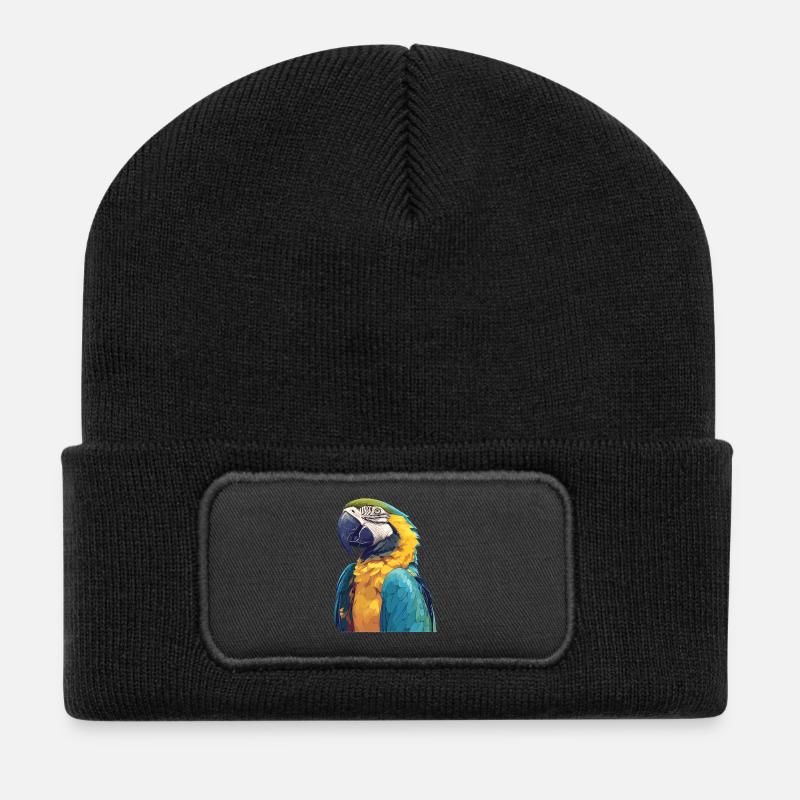 Araens æra - Recycled Patch Beanie - sort