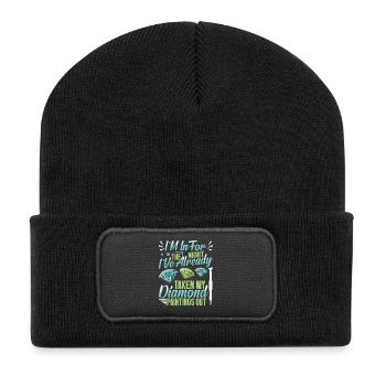 Diamant-Mal-Kits für Erwachsene Maler Diamond - Recycelte Patch Beanie - Schwarz - Vorne