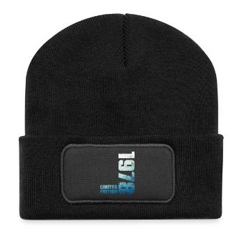 48. Jubiläum Mann Frau 48 Jahre 1978 Geschenk - Recycelte Patch Beanie - Schwarz - Vorne