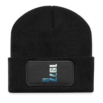49th Birthday Man Woman 49 Year Old 1977 Gift - Recycled Patch Beanie - black - Front