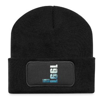 35th Anniversary Man Woman 35 Year Old 1991 Gift - Recycled Patch Beanie - black - Front