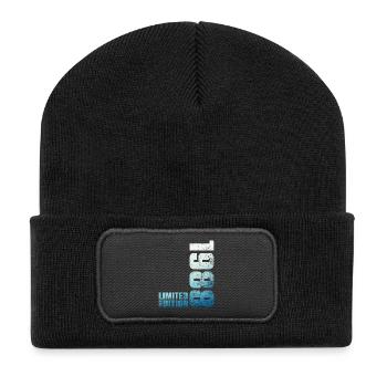 28th Birthday Man Woman 28 Year Old 1998 Gift - Recycled Patch Beanie - black - Front