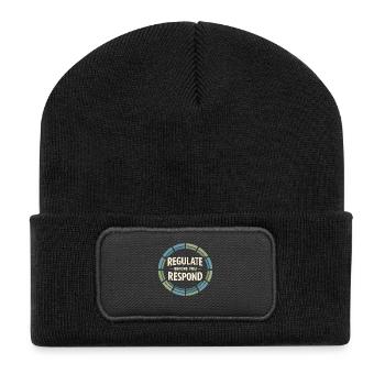 Somatic Healing Somatic Therapy - Recycled Patch Beanie - black - Front