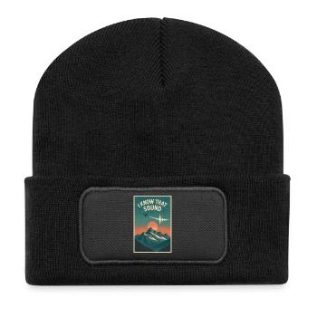 Je connais le son | Aviation d’observation d’avions - Beanie recyclé à patch - noir - Devant
