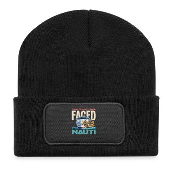 Profitez de la croisière Nauti Party Ship Faced - Beanie recyclé à patch - noir - Devant