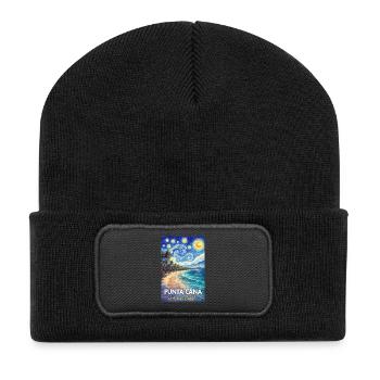 Punta Cana Dominican Republic - Recycled Patch Beanie - black - Front