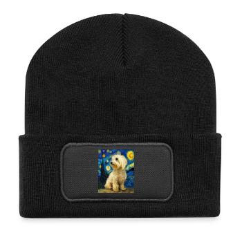 Havanais - Beanie recyclé à patch - noir - Devant