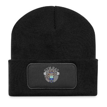 Rat, house rat, rat owner, rat lover - Recycled Patch Beanie - black - Front