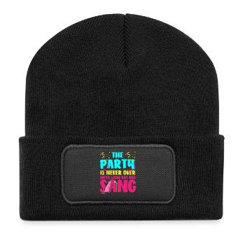 Rat, house rat, rat owner, rat lover - Recycled Patch Beanie - black - Front