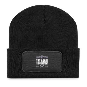 Eds Consciousness Ehlers-danlos Zebra Warrior - Recycled Patch Beanie - black - Front