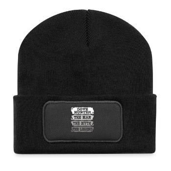 Pigeon Hunting Hunter Pigeon Hunting - Recycled Patch Beanie - black - Front
