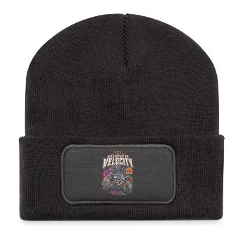 ATV Quad Biking Quad Quad Riders - Beanie recyclé à patch - charbon - Devant