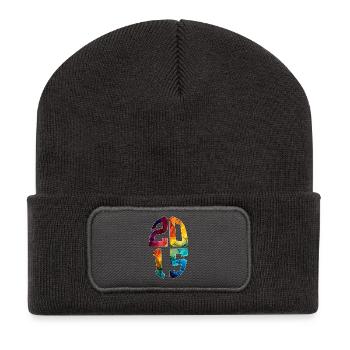 11 JAHRE ALT 2015 11. GEBURTSTAG - Recycelte Patch Beanie - Dunkelgrau - Vorne
