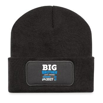 Großer Bruder Level-Ladung 2027 - Recycelte Patch Beanie - Dunkelgrau - Vorne