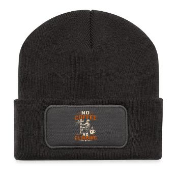 Électricien de lignes électriques Lineman Coffee - Beanie recyclé à patch - charbon - Devant