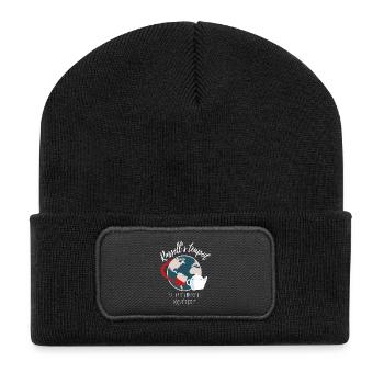 Russell's teapot - Recycled Patch Beanie - black - Front