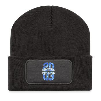 LIMITED EDITION 2003 23 YEARS 23RD BIRTHDAY - Recycled Patch Beanie - dark grey - Front